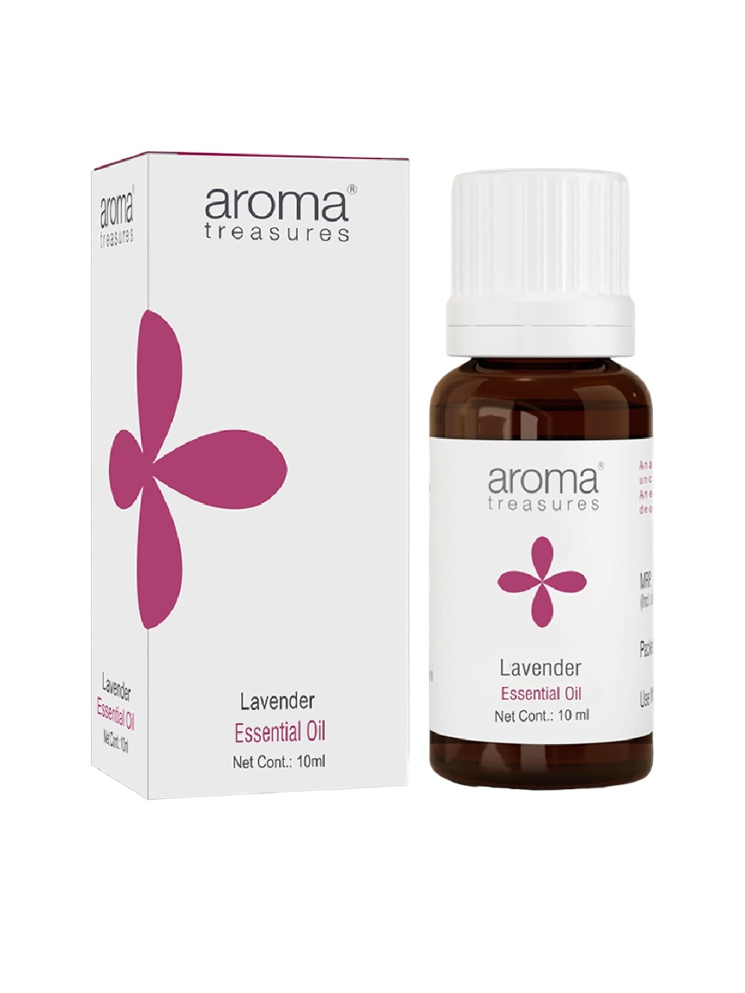 

Aroma Treasures Lavender Essential Body Oil - 10ml, Transparent