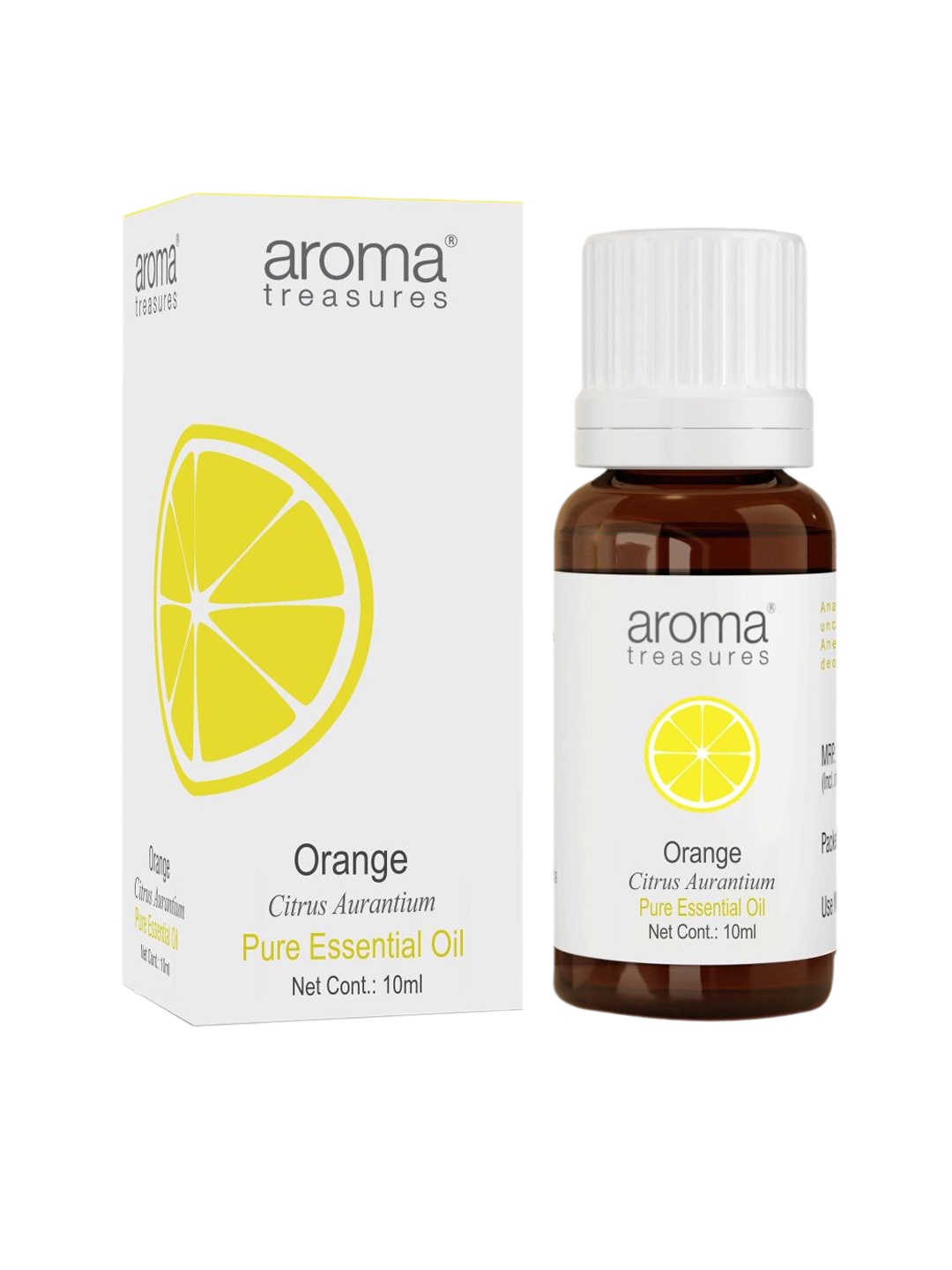 

Aroma Treasures Orange Vegan & Cruelty-Free Pure Essential Oil - 10 ml, White
