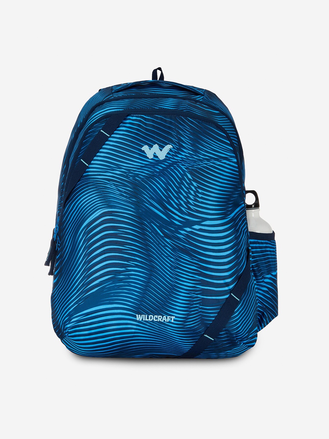 

Wildcraft Unisex Blue Graphic Backpack