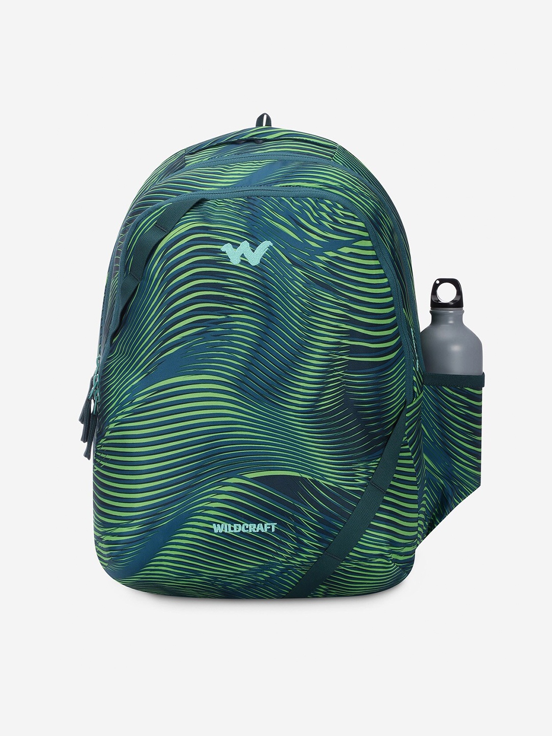 

Wildcraft Water Resistance Medium Size Backpack With Rain Cover, Green