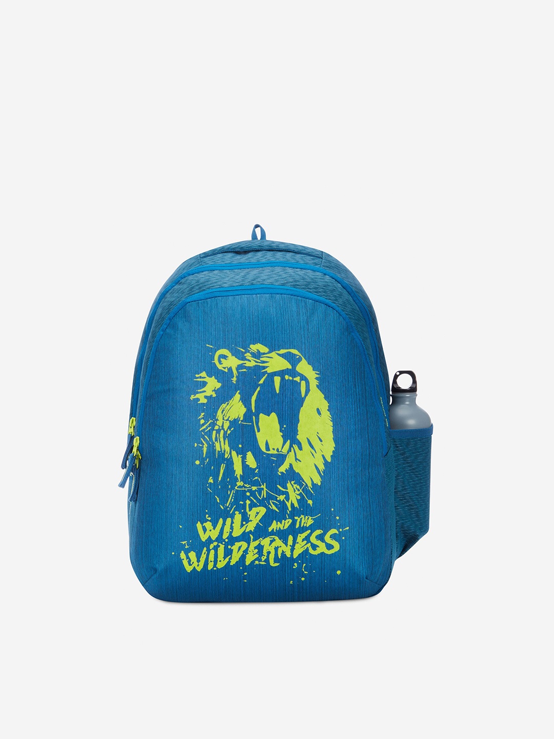 

Wildcraft Typography Printed Medium Backpack, Blue