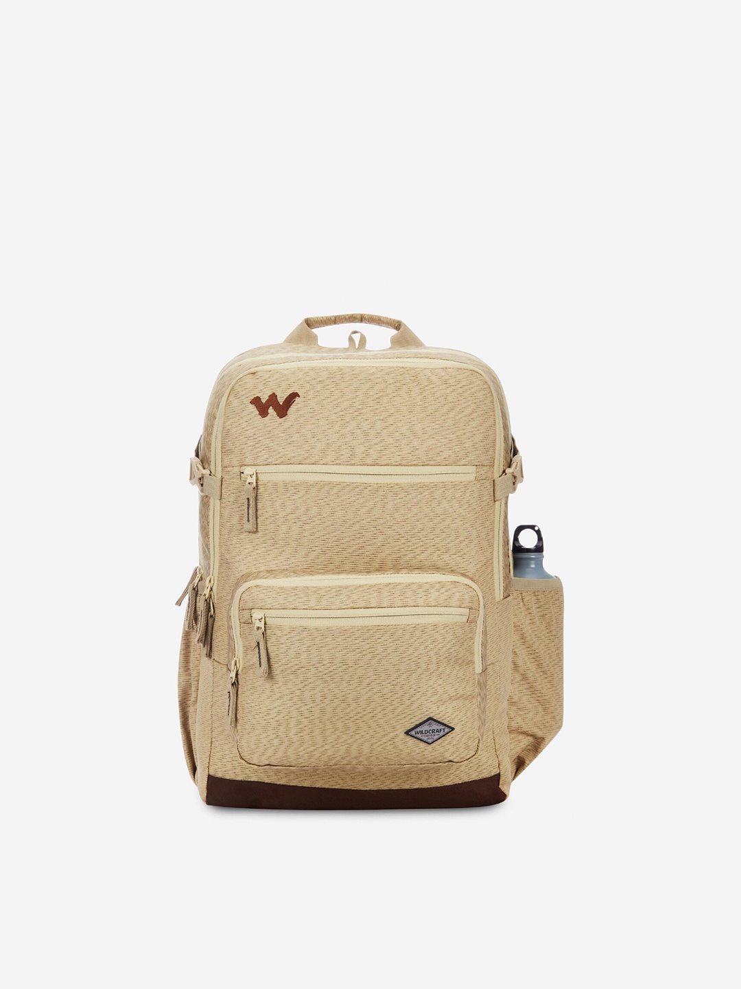 

Wildcraft Textured Medium Backpack, Khaki