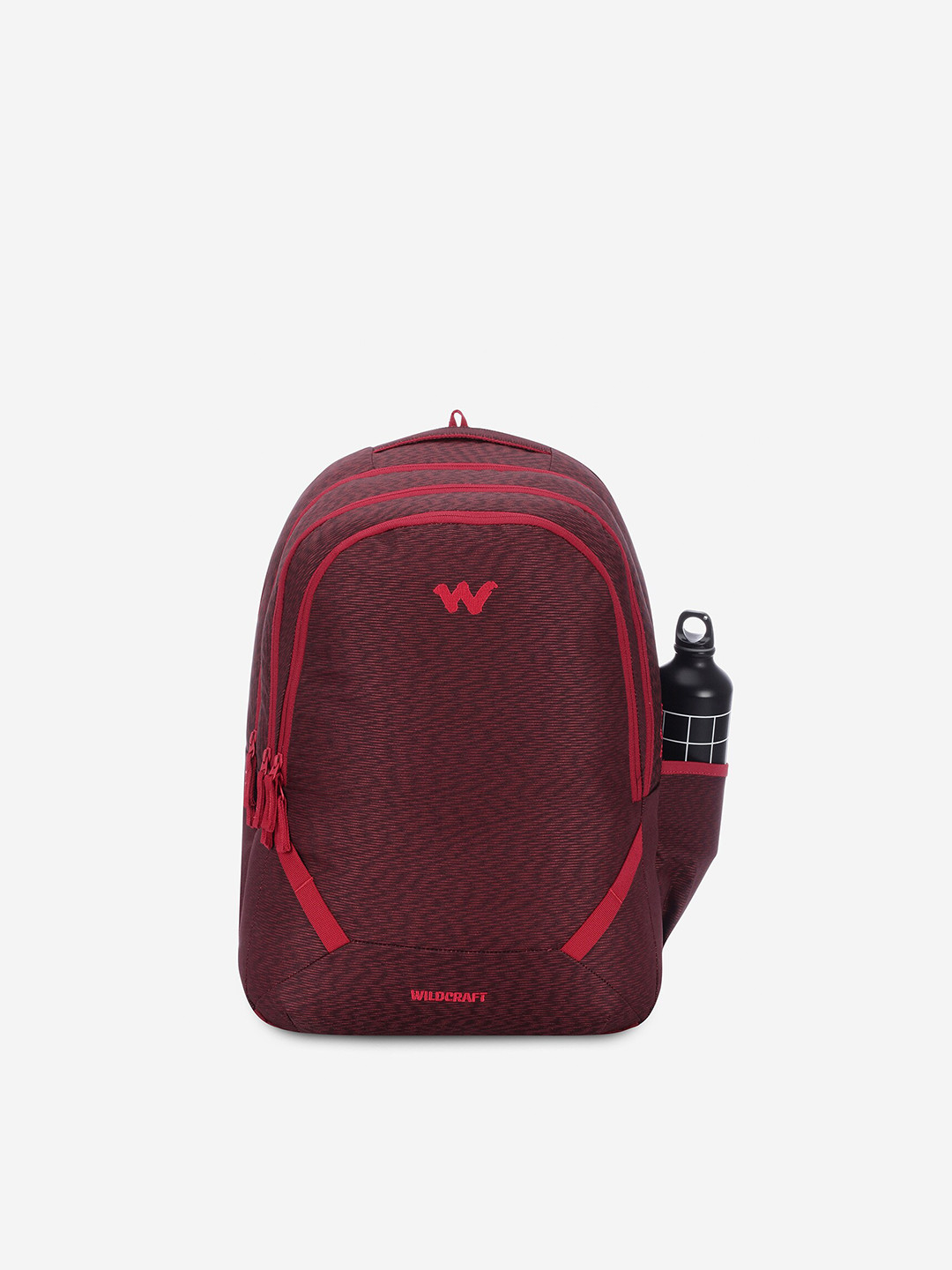 

Wildcraft Padded mesh back Backpack, Burgundy