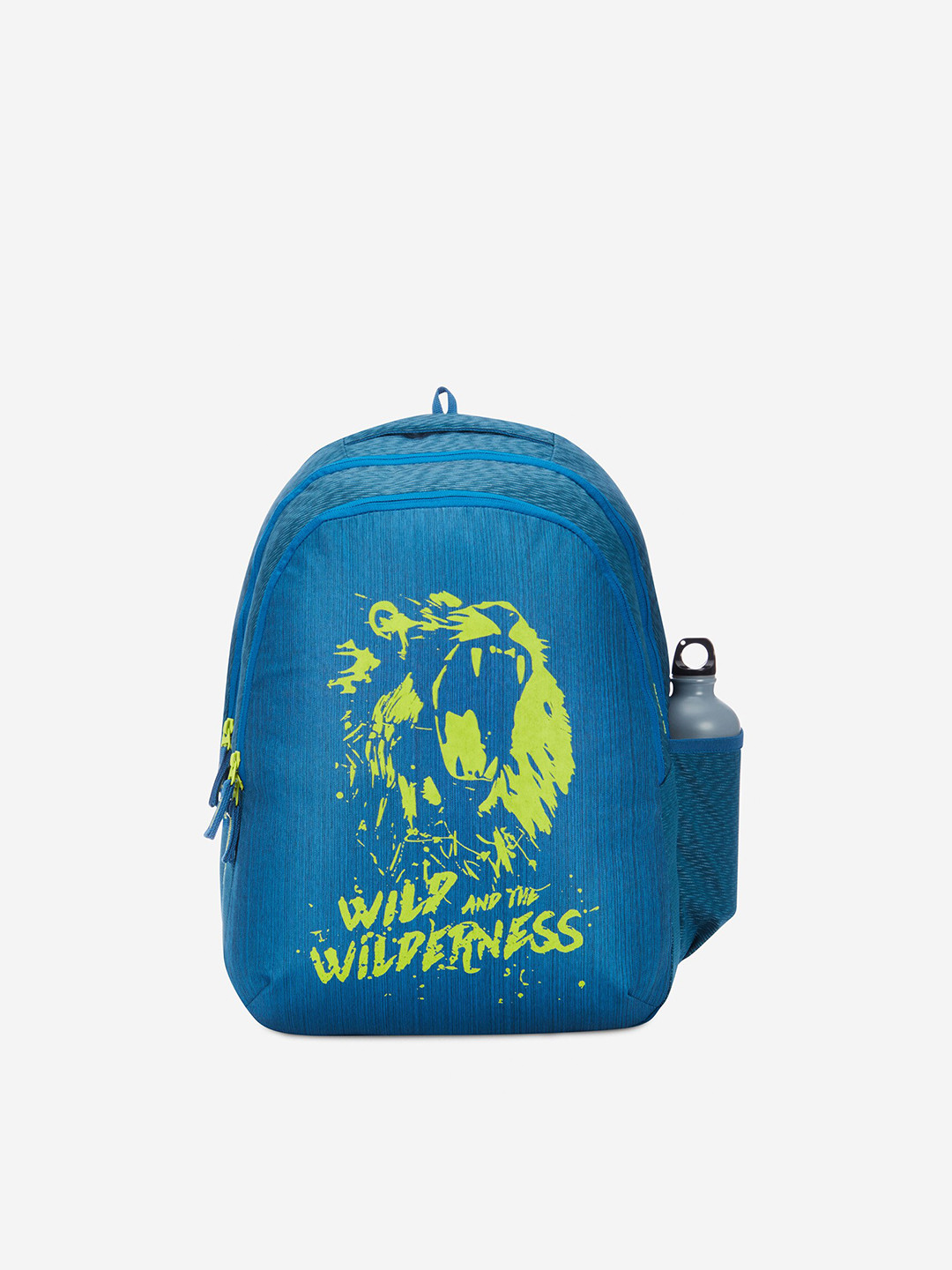 

Wildcraft Graphic Printed Medium Backpack, Blue