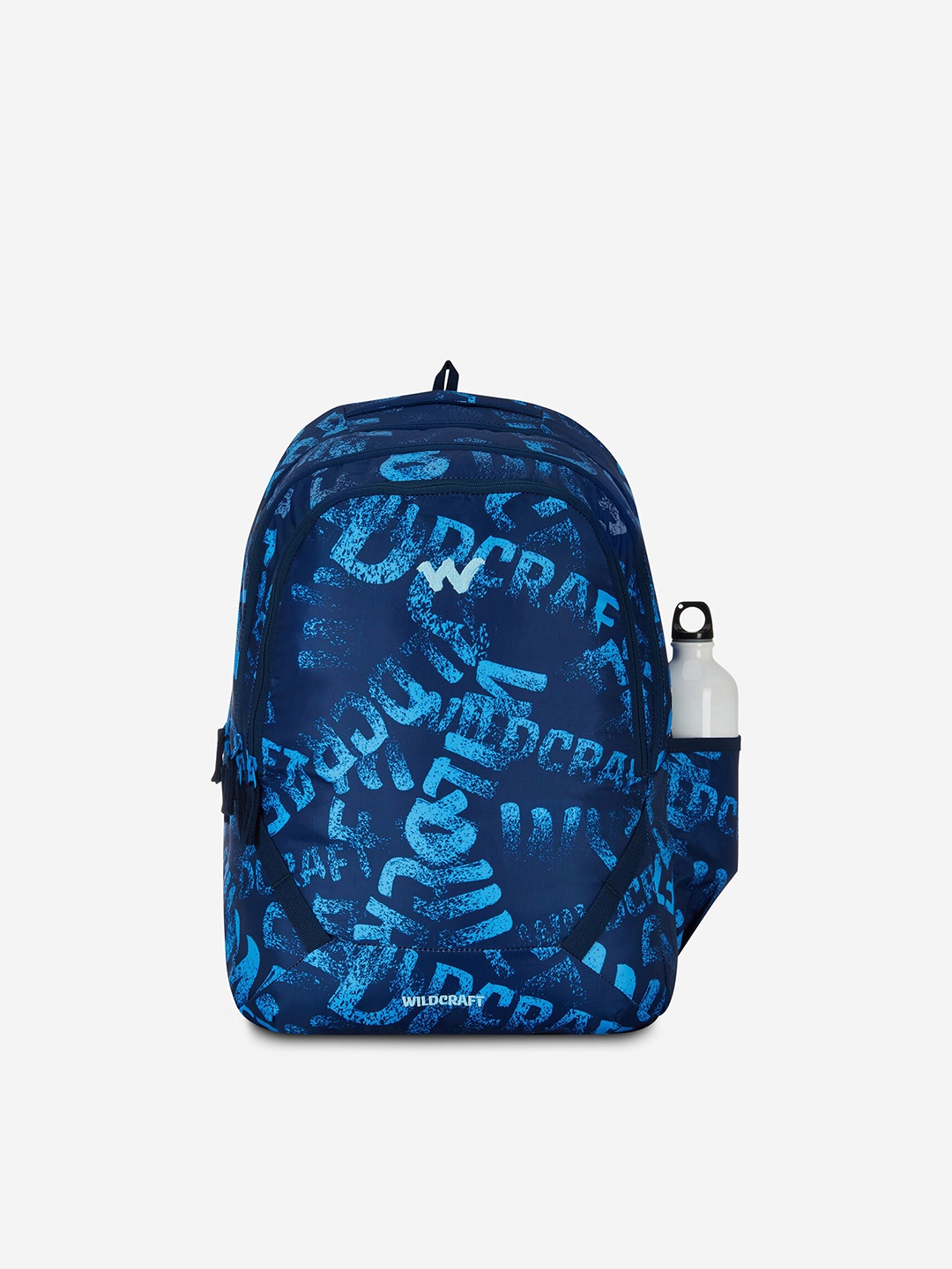 

Wildcraft Typography Printed Backpack, Blue