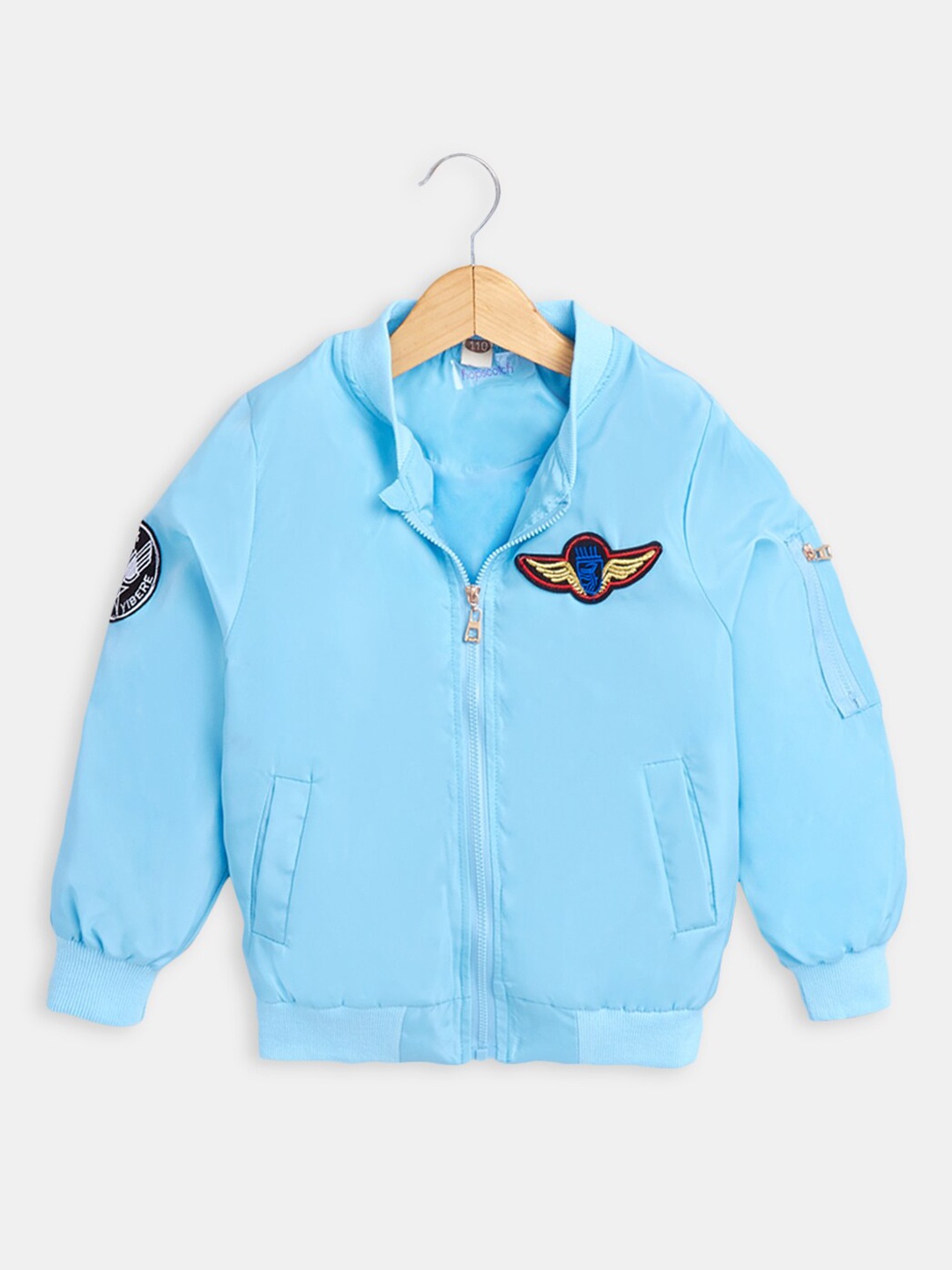 

Hopscotch Boys Bomber Jacket, Blue