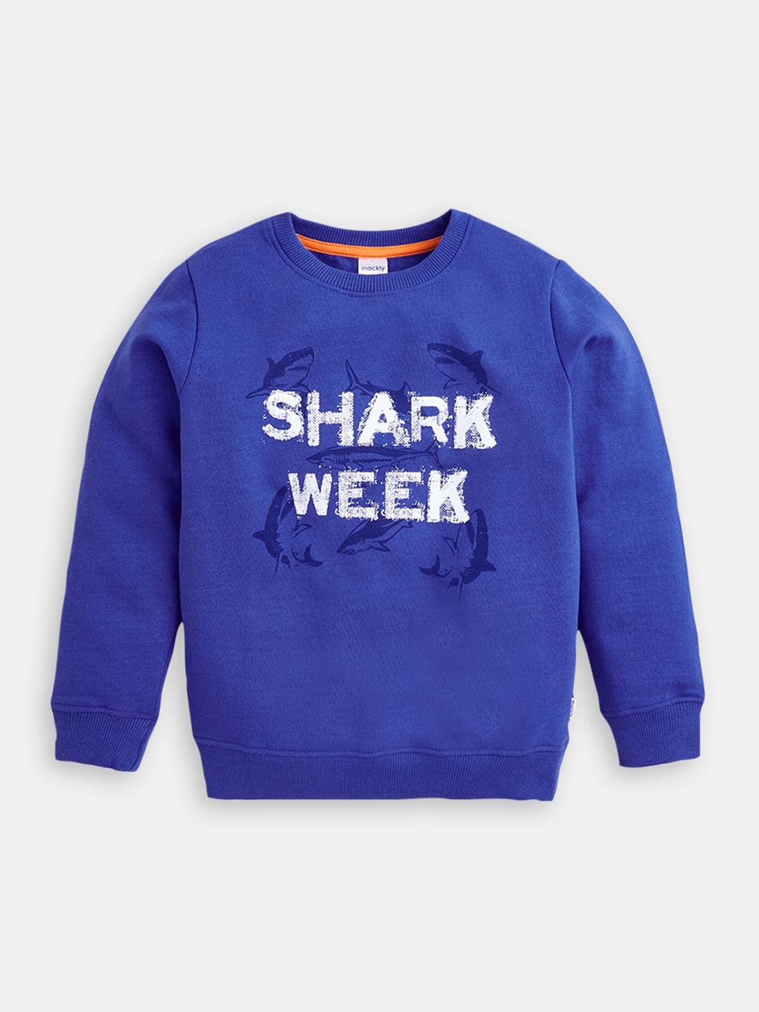 

Hopscotch Boys Printed Sweatshirt, Blue