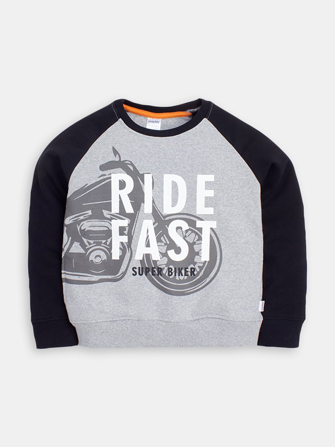 

Hopscotch Boys Printed Sweatshirt, Grey