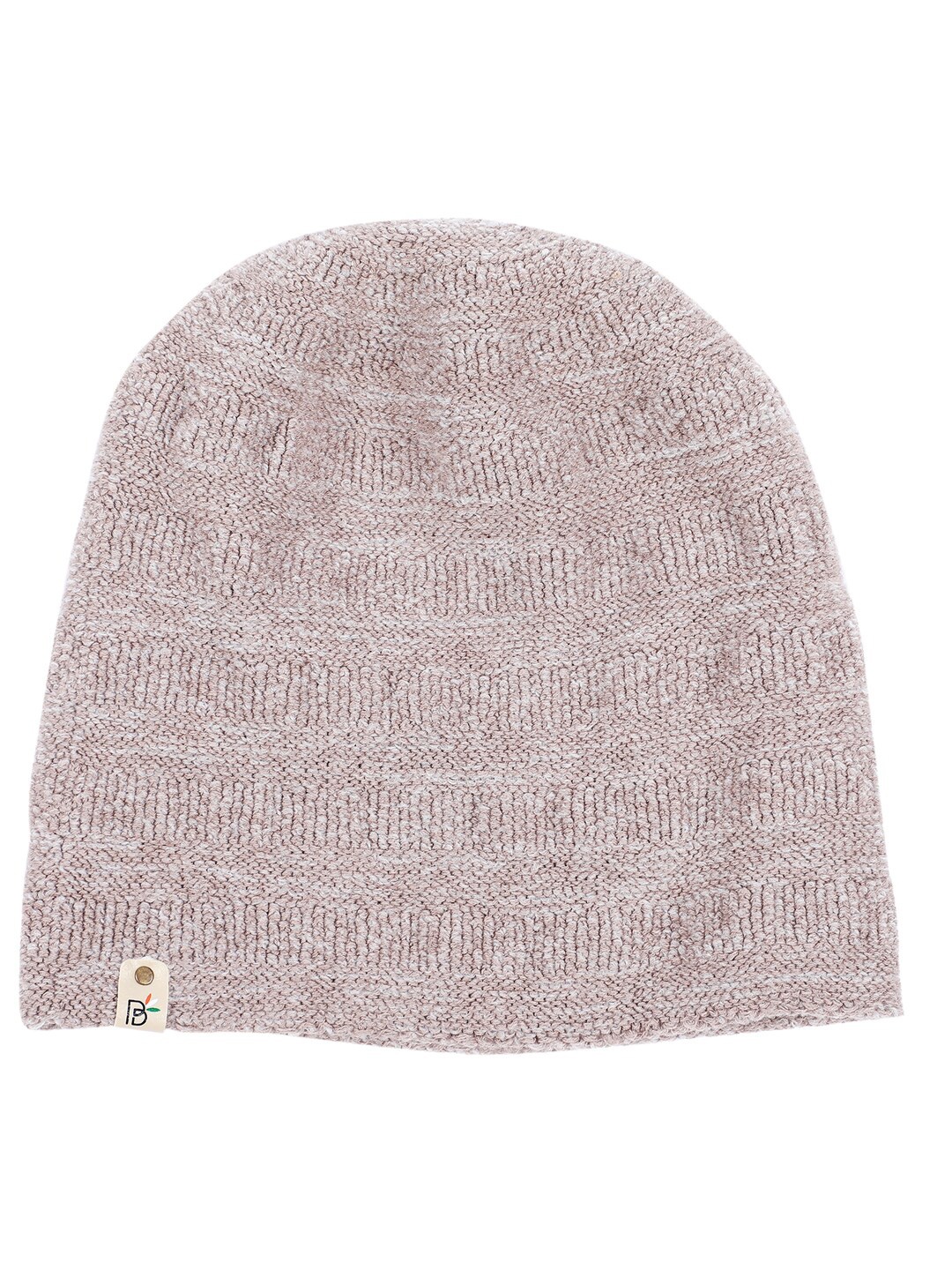 

Bharatasya Self Design Cotton Beanie, Beige