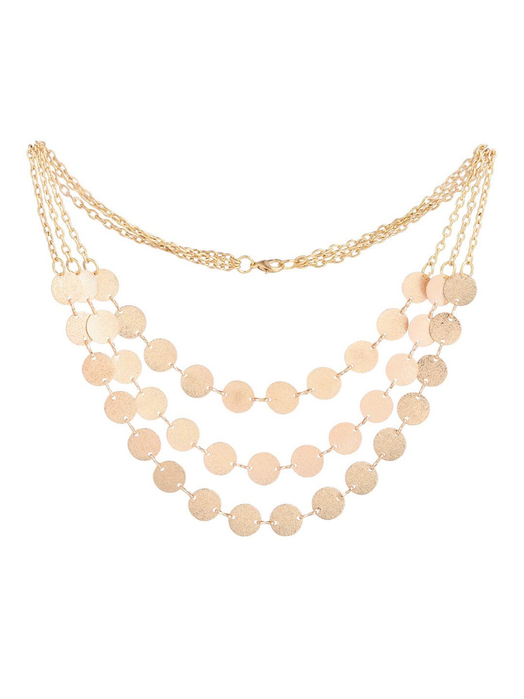 

Jewels Galaxy Women Gold-Plated Layered Necklace