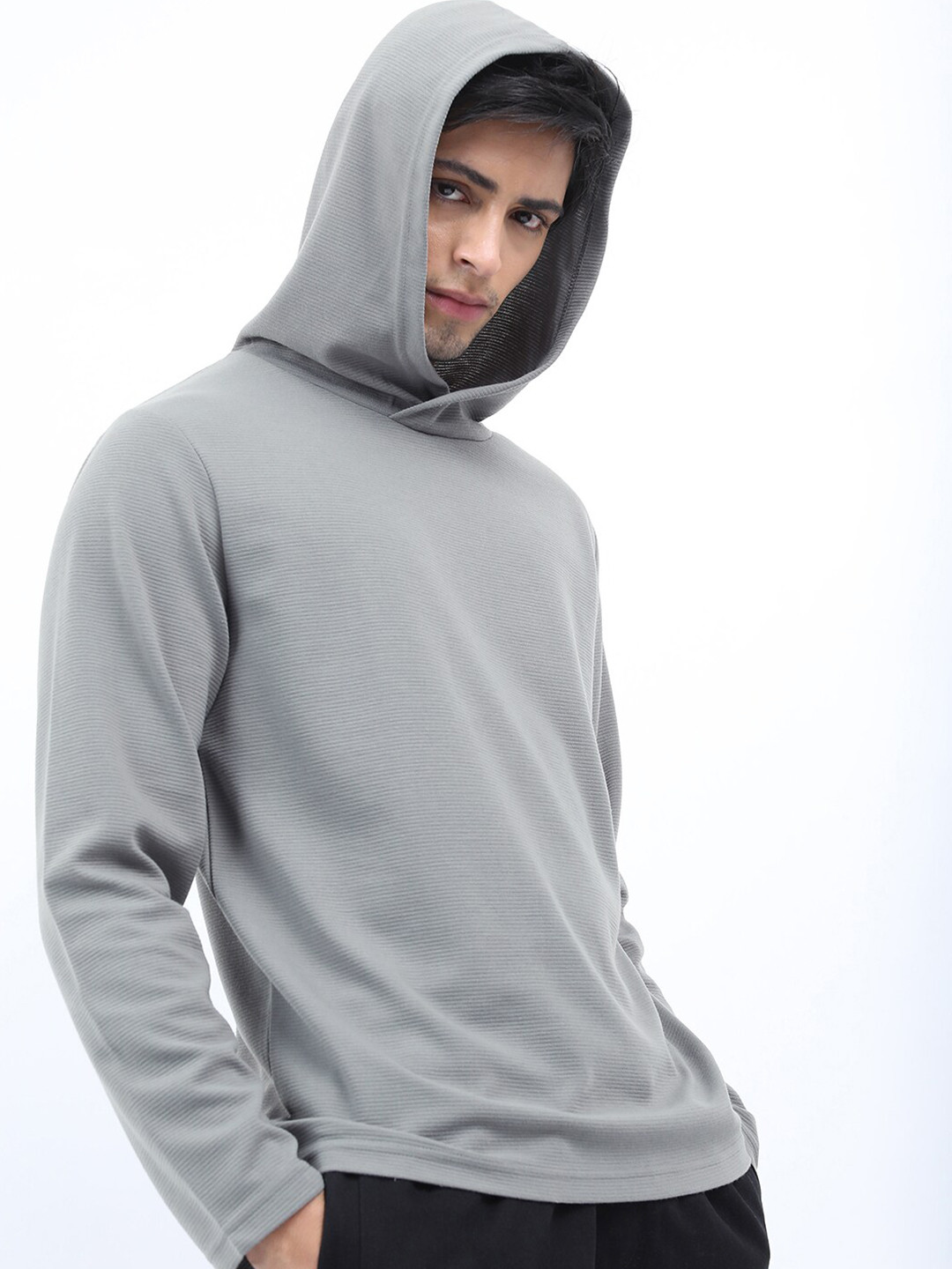 

KETCH Structured Regular Fit T-shirt, Grey