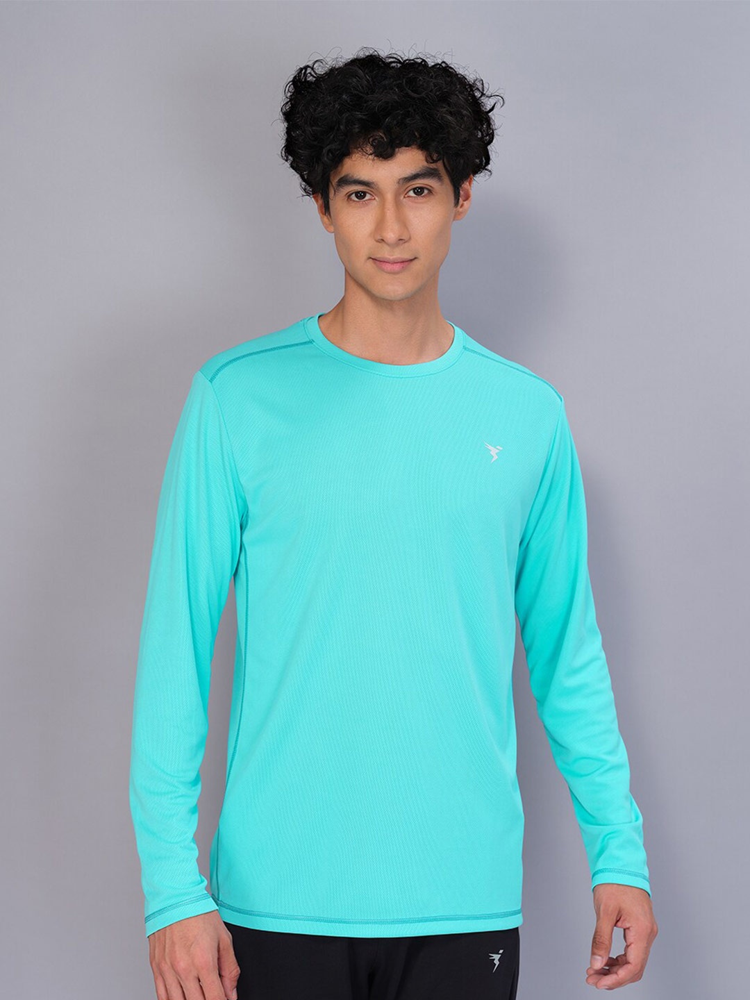 

Technosport Antimicrobial Active Slim Fit T-shirt, Turquoise blue