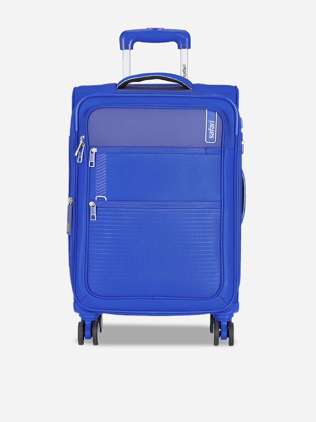 

Safari Jetsetter Soft Luggage Trolley Bag, Blue