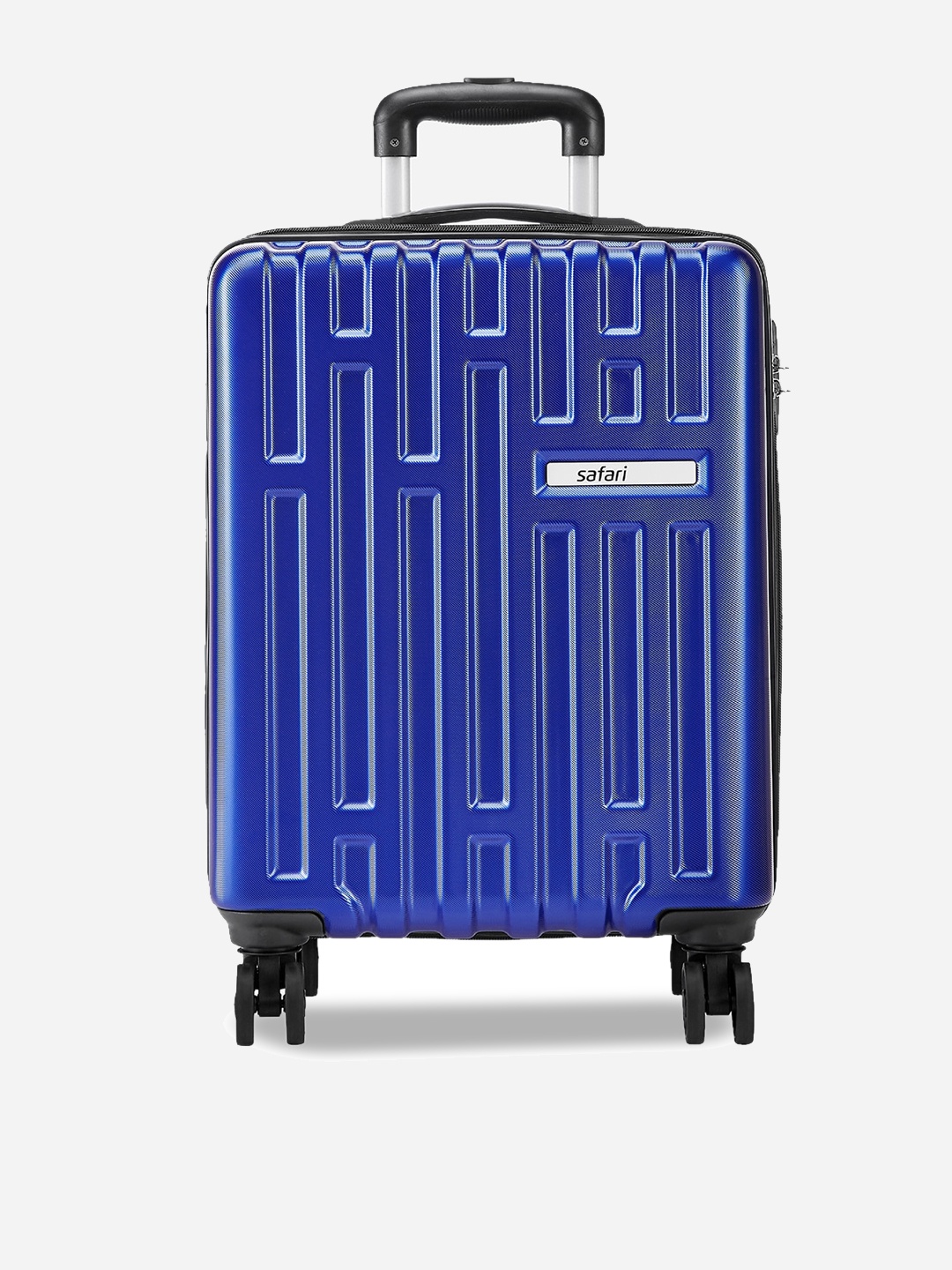 

Safari Hard-Sided Large Trolley Suitcase, Blue