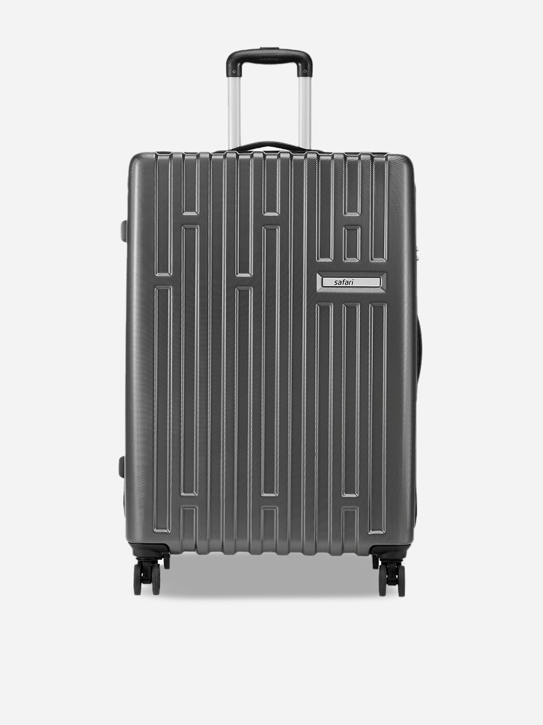 

Safari Cargo Neo Textured Hard Trolley Bag, Grey