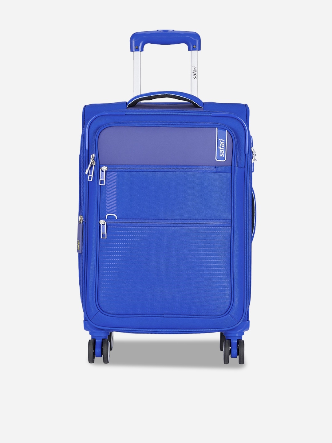 

Safari Soft-Sided Cabin Trolley Suitcase, Blue