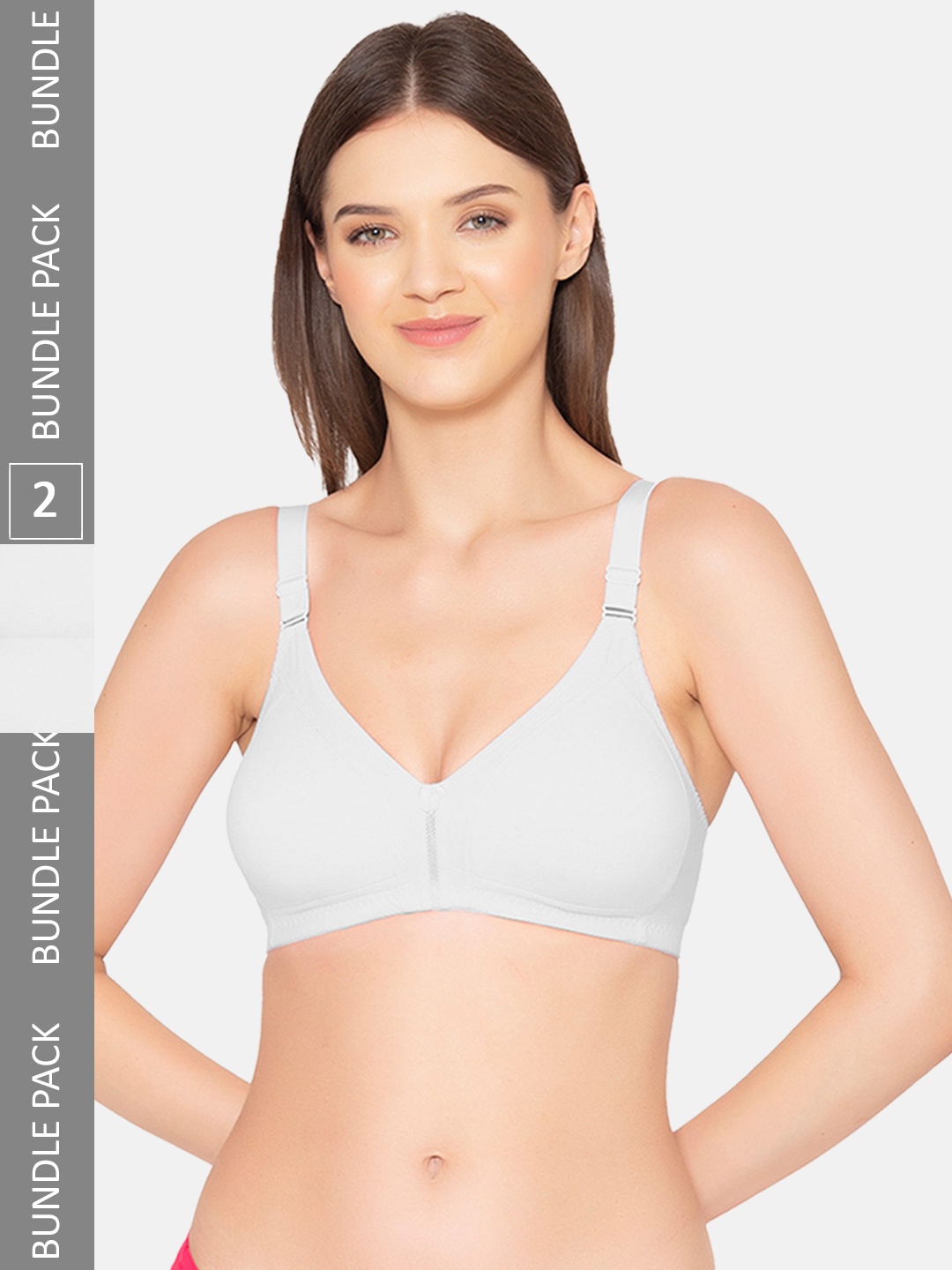 

GROVERSONS Paris Beauty Non-Wired Seamless All Day Comfort Minimiser Bra, Grey