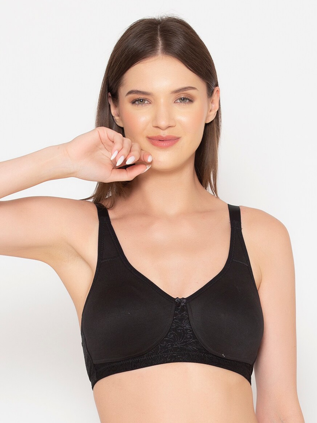 

GROVERSONS Paris Beauty Non-Padded T-Shirt Bra, Black