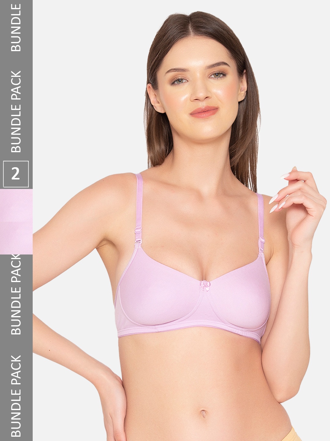 

GROVERSONS Paris Beauty Seamless Non-Padded Minimizer Bra, Purple