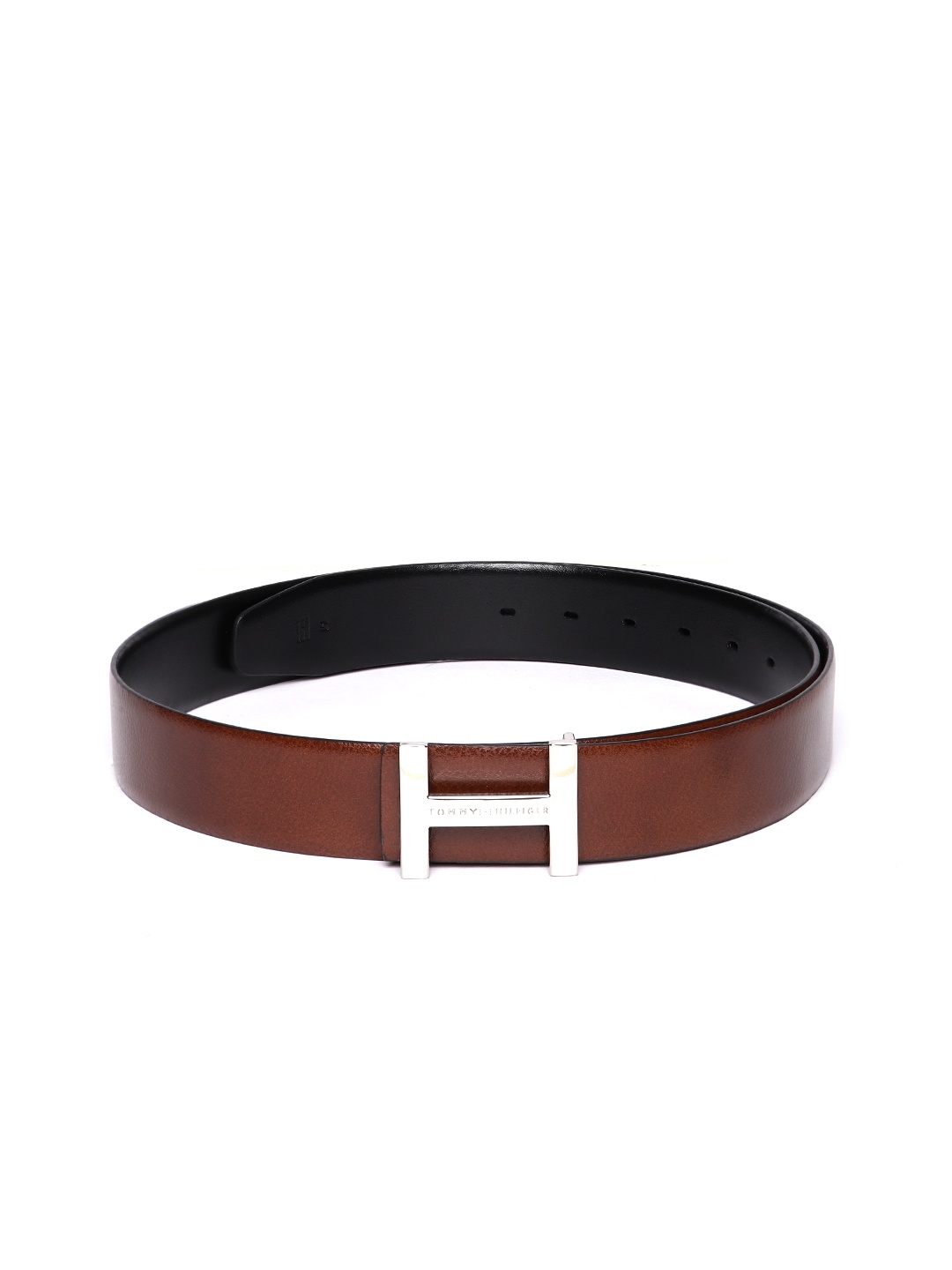 

Tommy Hilfiger Men Reversible Leather Belt, Tan