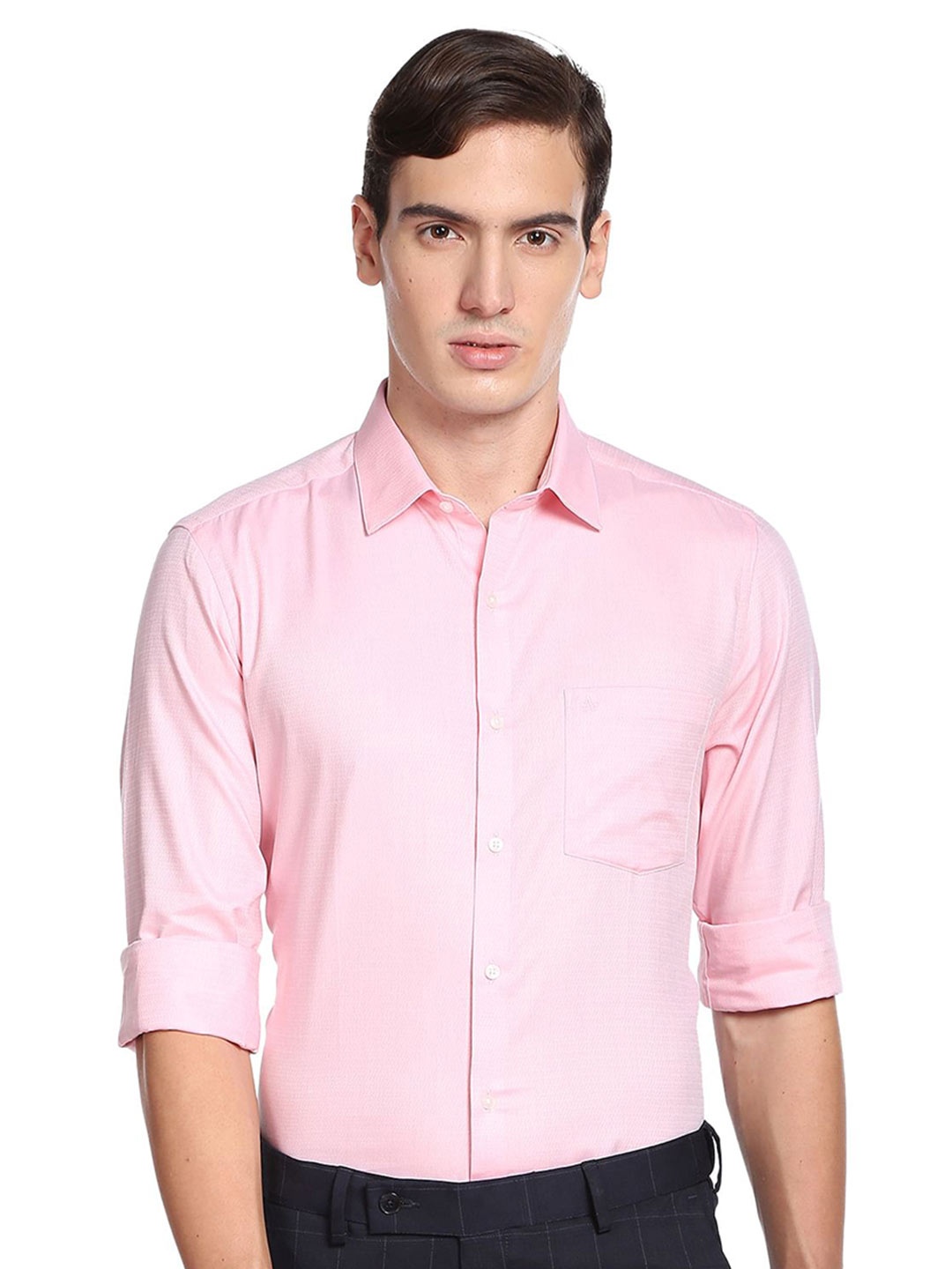 

Arrow Men Formal Cotton Shirt, Pink