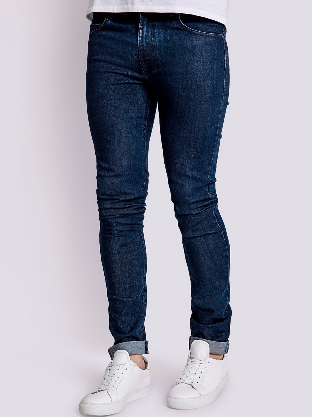 

Bruun & Stengade Men Slim Fit Jeans, Navy blue