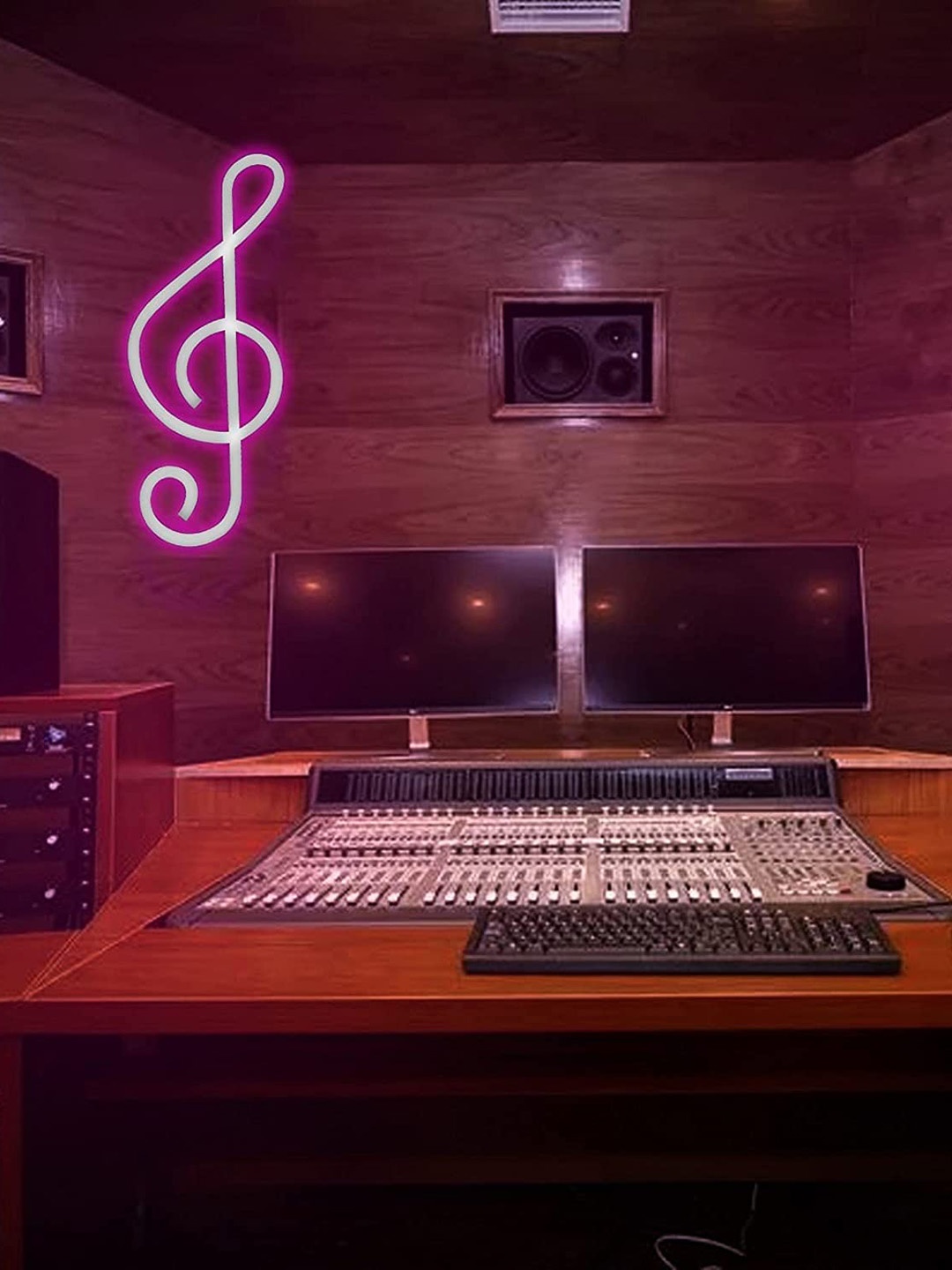 

XERGY Pink LED Music Neon Sign