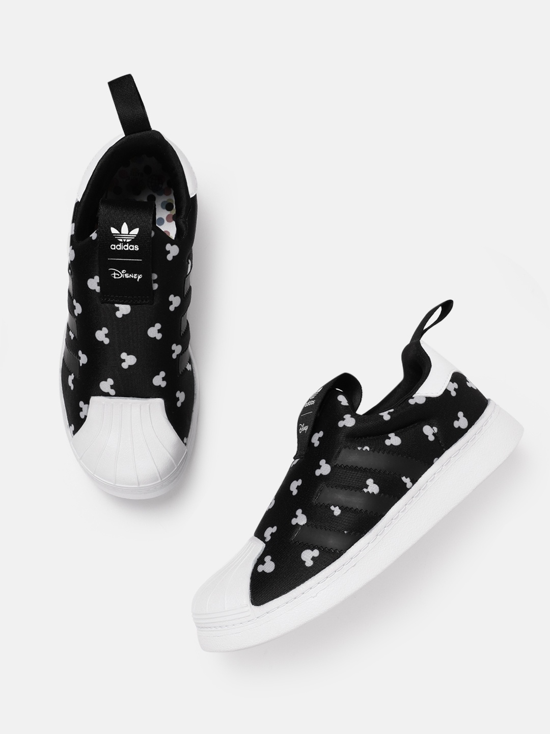 

ADIDAS X Disney Kids Superstar 360 C Sneakers, Black