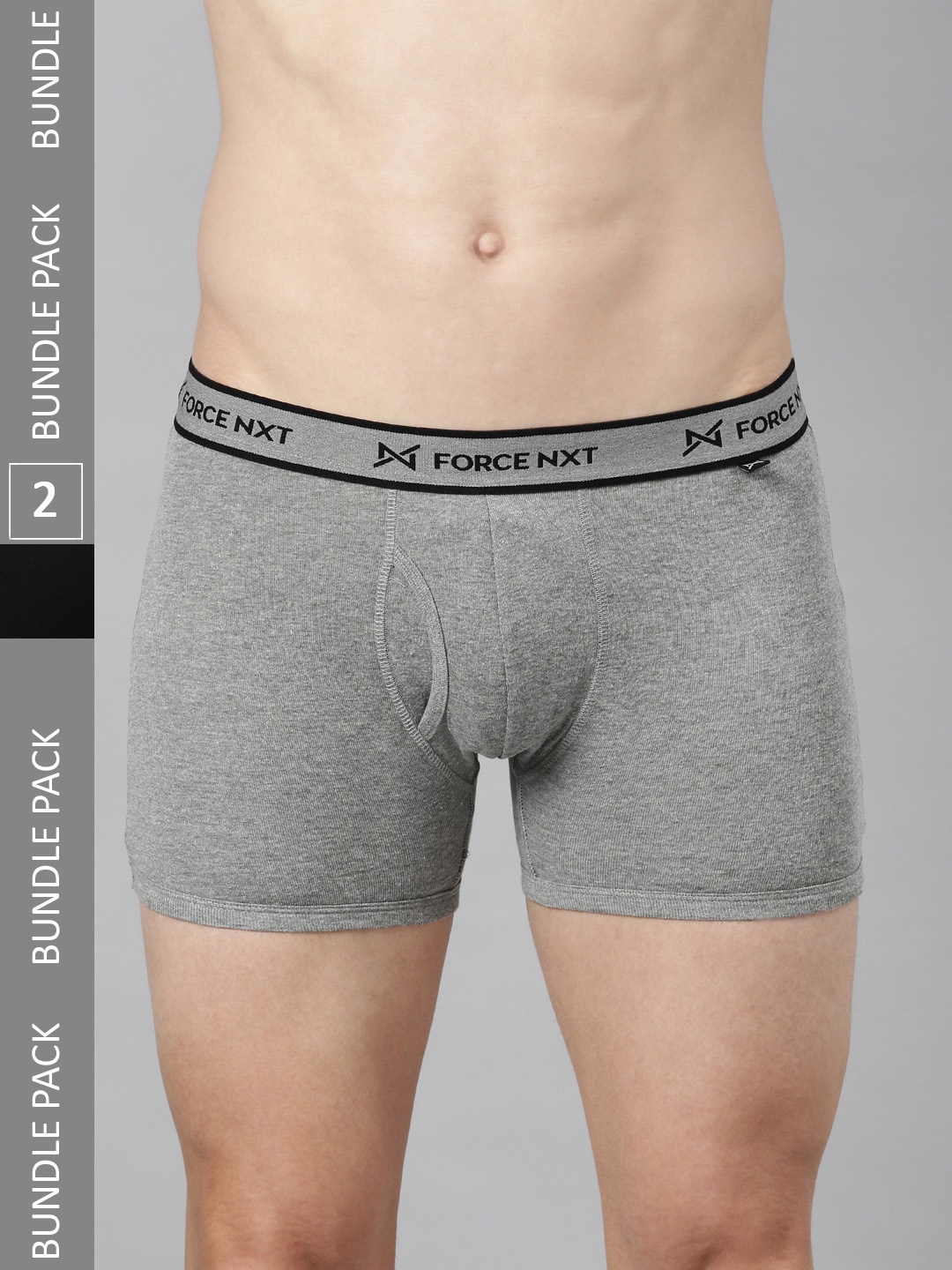 

Force NXT Men Pack Of 2 Assorted Cotton Trunks