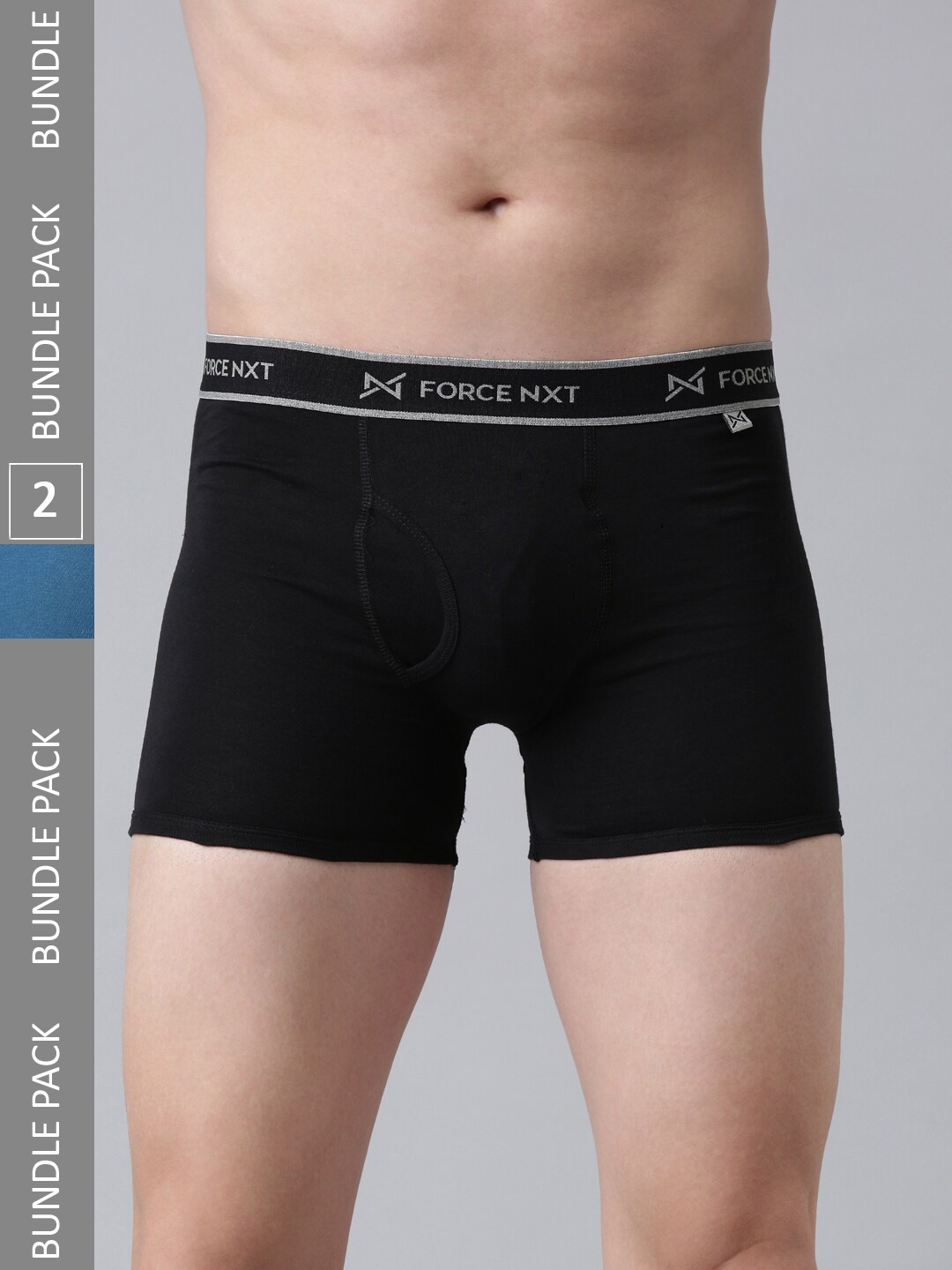 

Force NXT Men Pack Of 2 Assorted Cotton Trunks