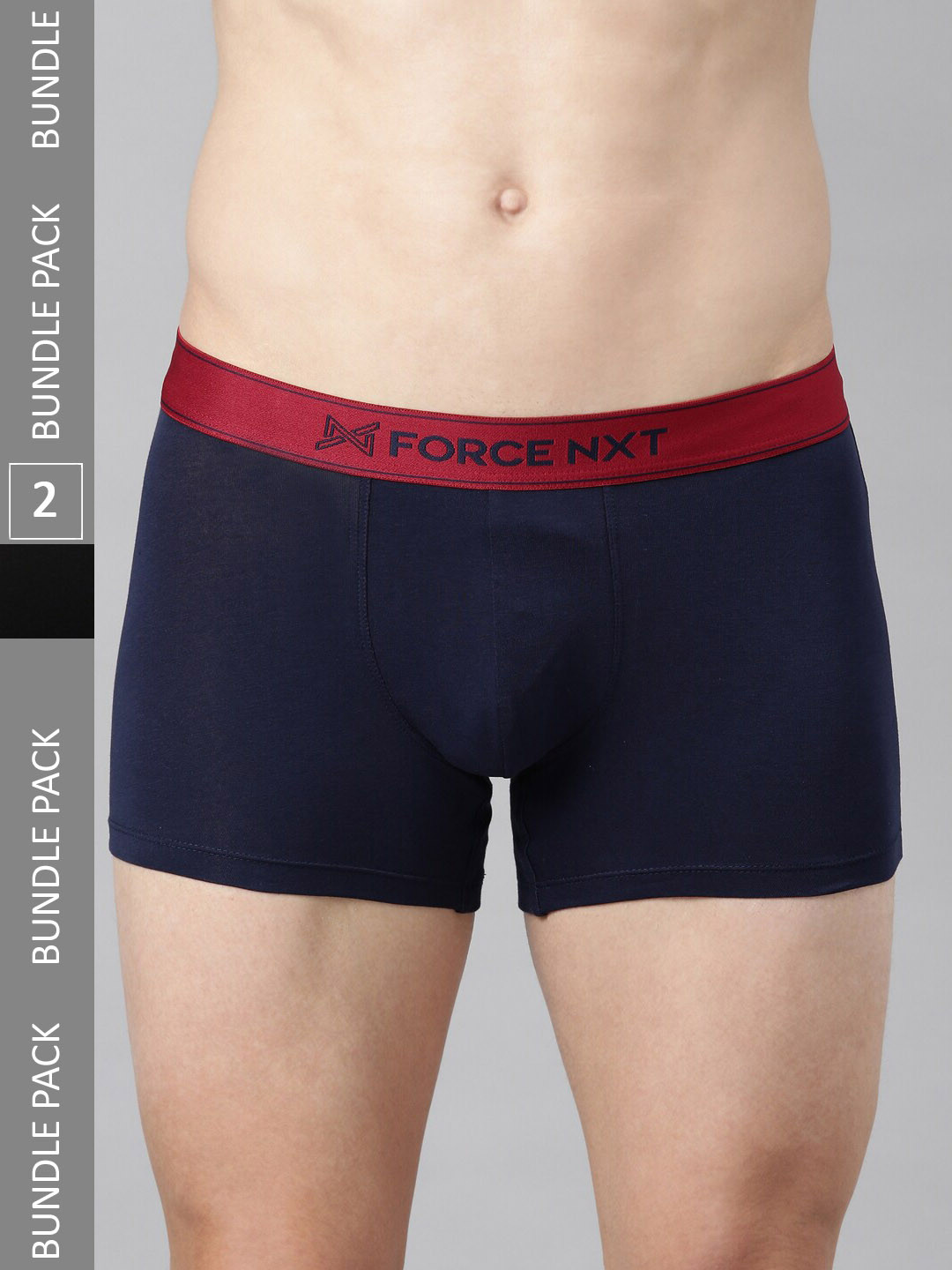 

Force NXT Men Pack Of 2 Assorted Cotton Trunks