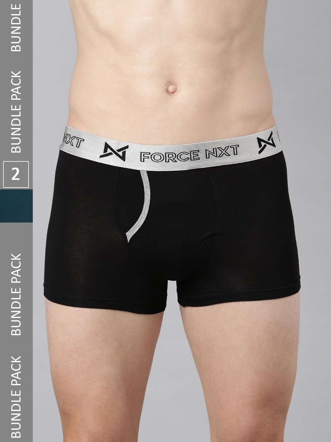 

Force NXT Men Pack Of 2 Assorted Cotton Trunks