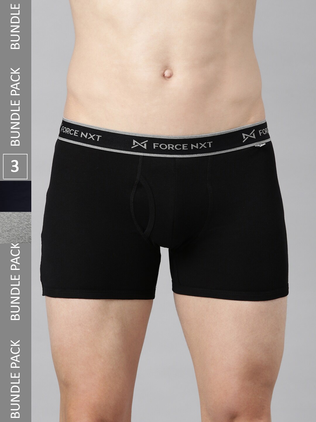 

Force NXT Pack Of 3 Assorted Cotton Trunk