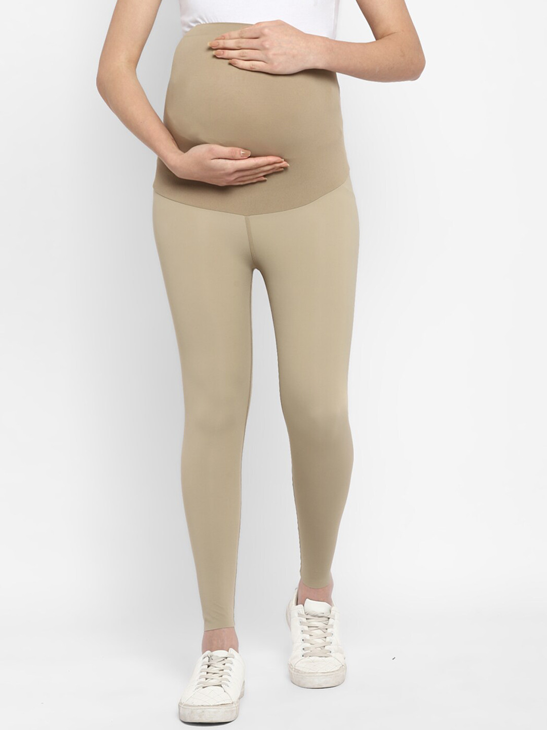 

Momsoon Maternity Women High Waist Tights, Beige