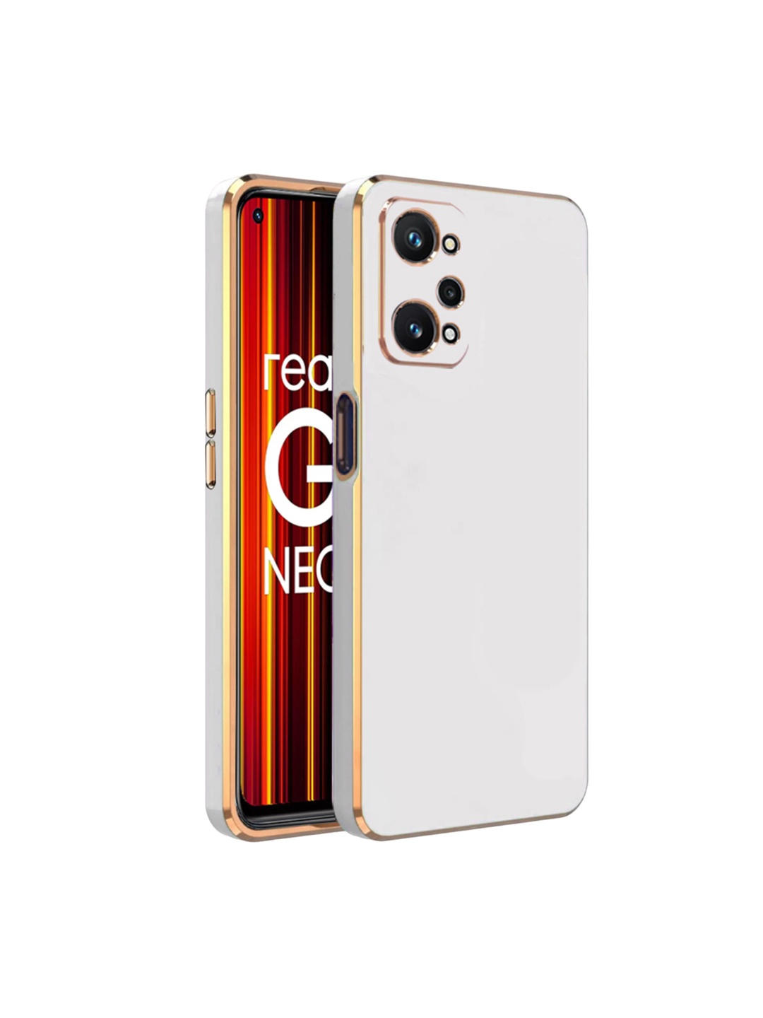 

Karwan Realme GT NEO 3T Phone Back Case, White