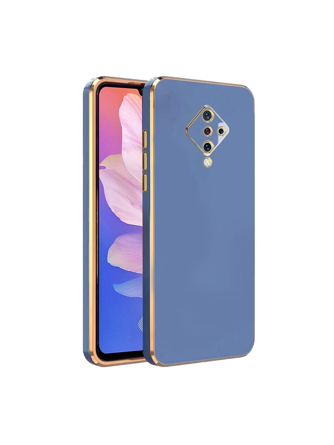 

Karwan Vivo Y9S Phone Back Case, Blue