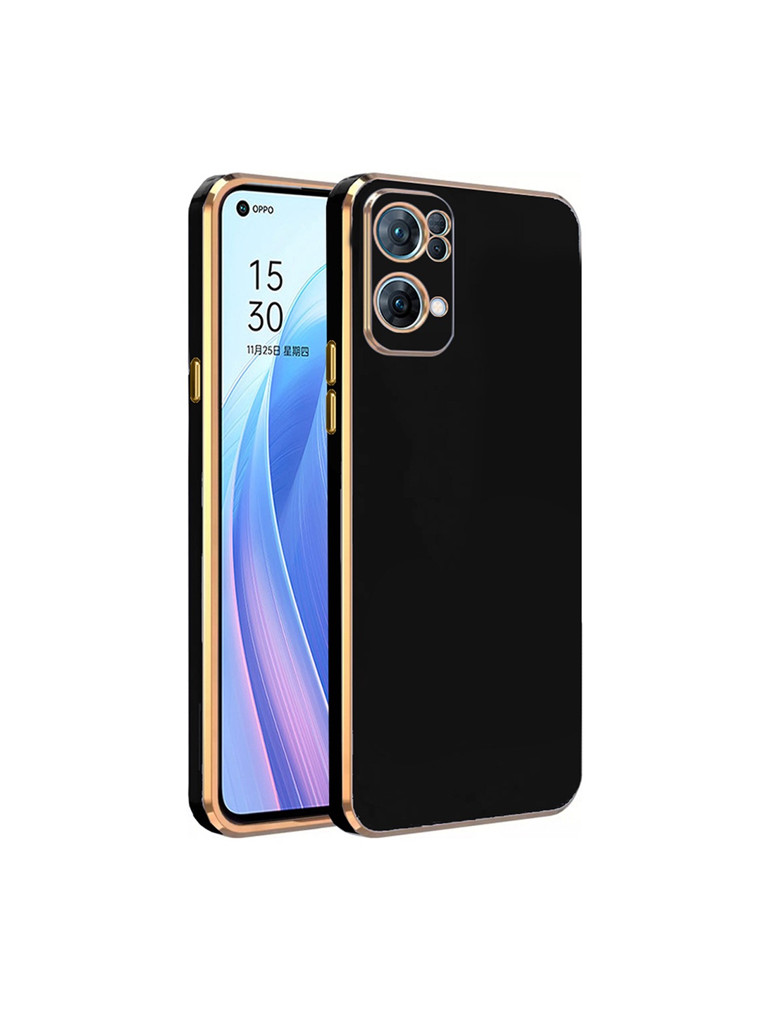 

Karwan Oppo RENO 7 Pro Phone Back Case, Black