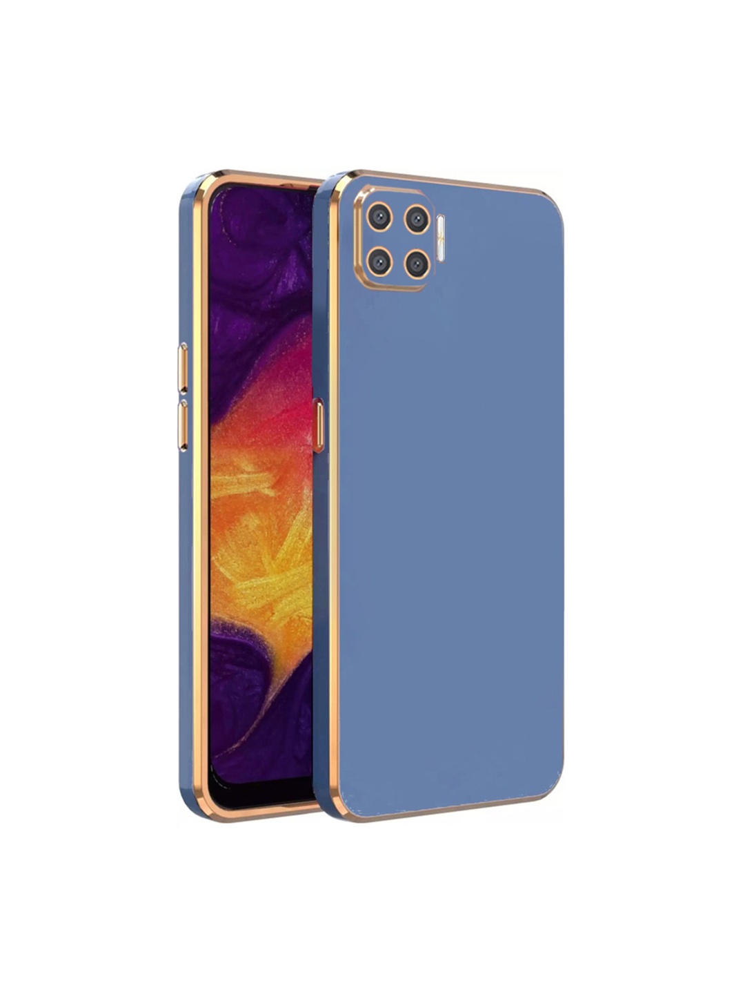 

Karwan Soft Tpu Resistant Oppo A73 Phone Back Case, Blue