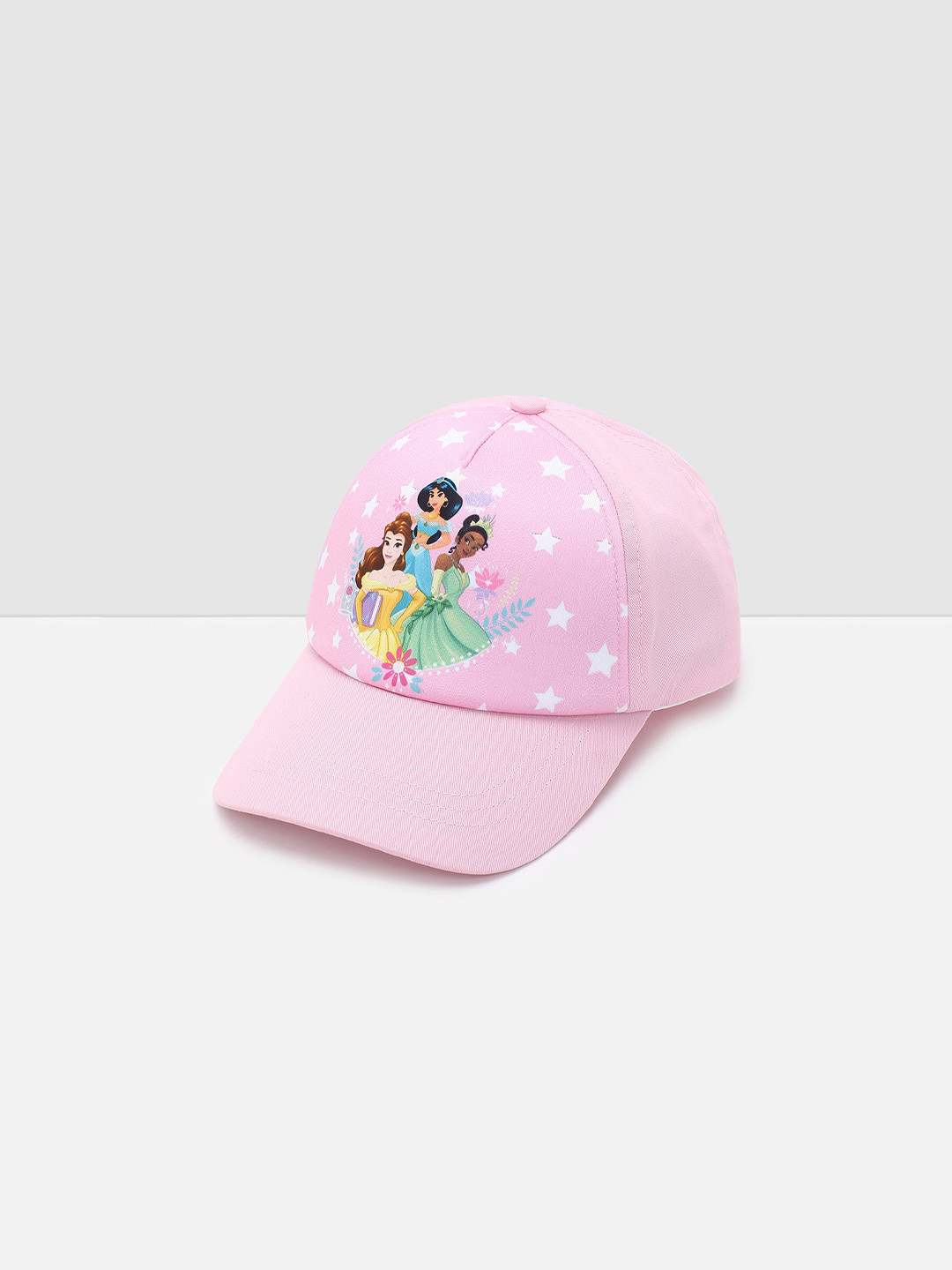 

max Girls Printed Pure Cotton Baseball Cap, Pink