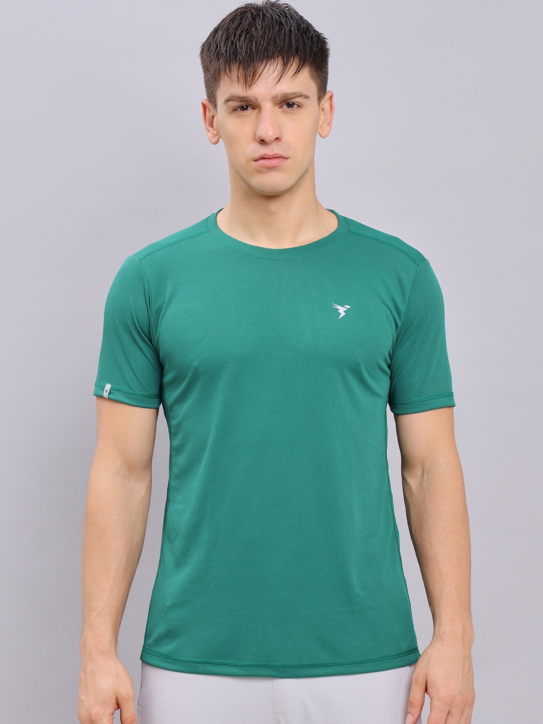 

Technosport Antimicrobial Active Slim Fit T-shirt, Teal