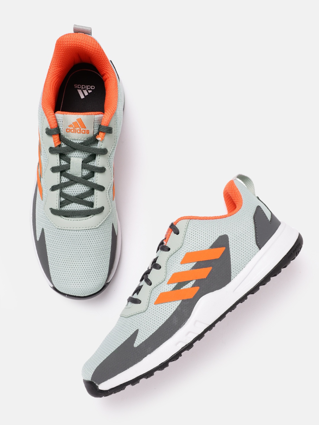 

ADIDAS Kids Woven Design Axelate 2.0 Running Shoes, Grey