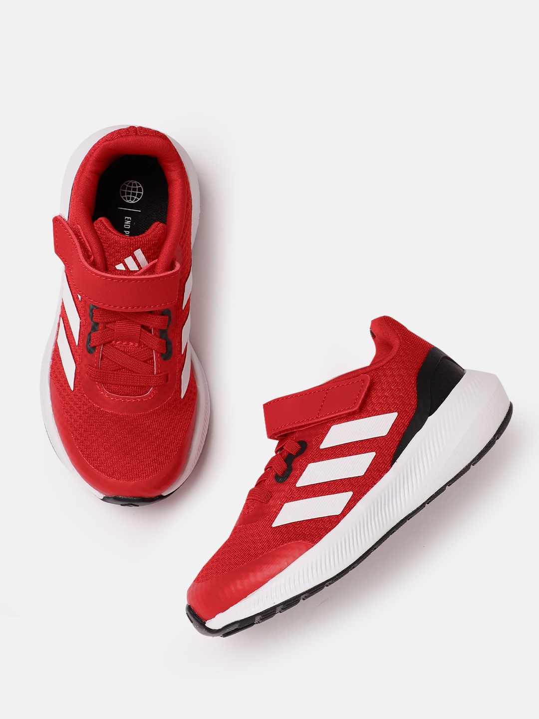 

ADIDAS Kids Runfalcon 3.0 EL Running Shoes, Red