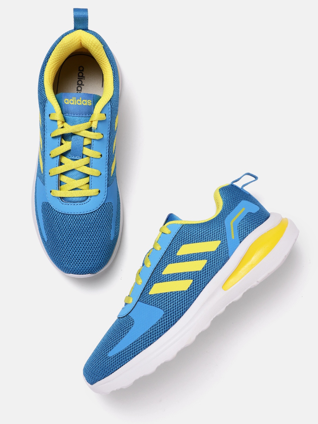 

ADIDAS Kids Woven Design Philoso 1.0 Running Shoes, Blue