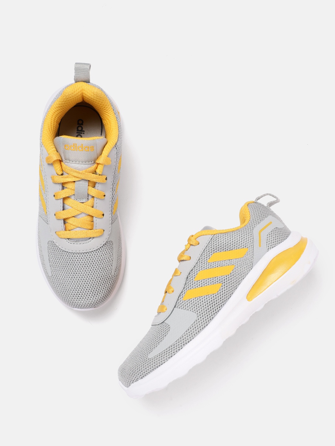 

ADIDAS Kids Woven Design Philoso 1.0 Running Shoes, Grey