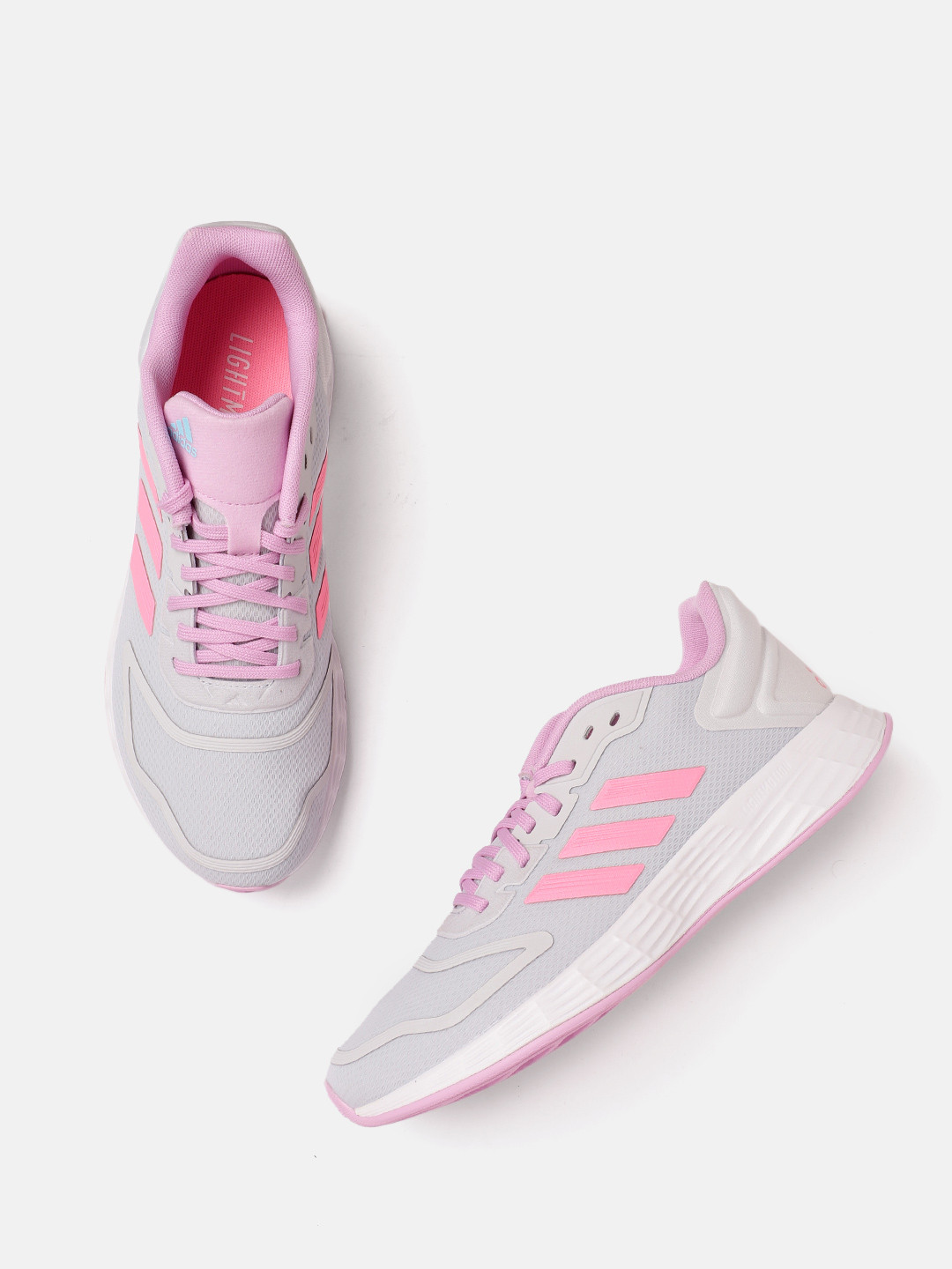 

ADIDAS Kids Duramo 10 Running Shoes, Grey