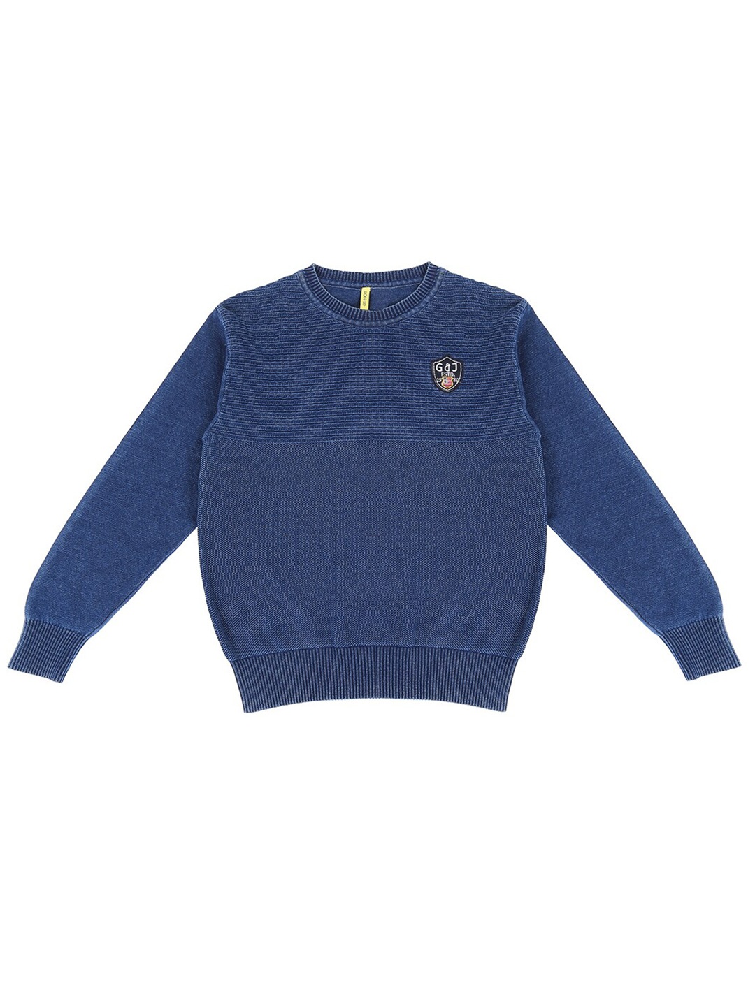 

Gini and Jony Boys Pullover Wool Sweater, Navy blue