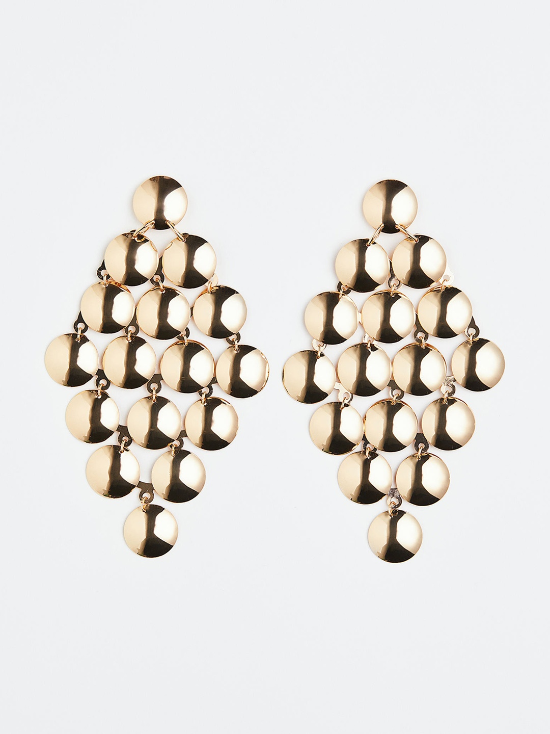 

H&M Large Earrings, Gold