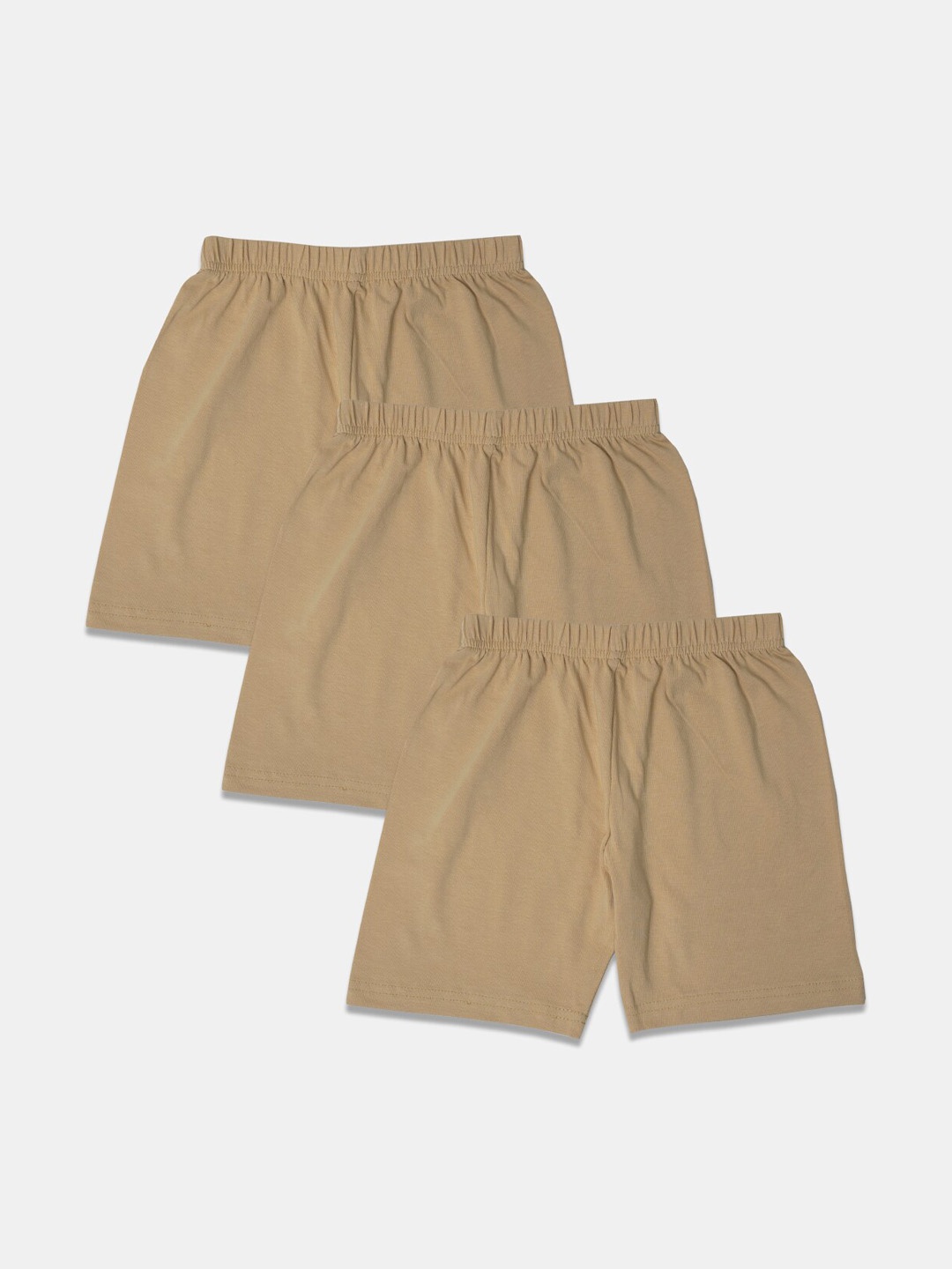 

Sillysally Girls Pack Of 3 Mid Rise Boyshorts Briefs, Nude