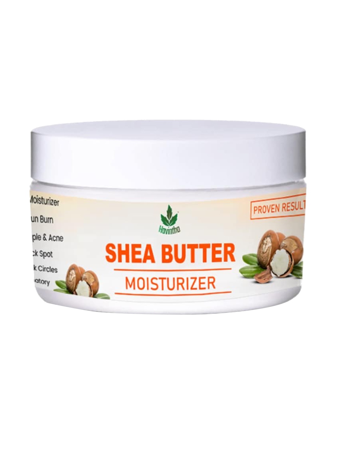 

Havintha Natural Raw Shea Butter Moisturizer - 100gm, Cream