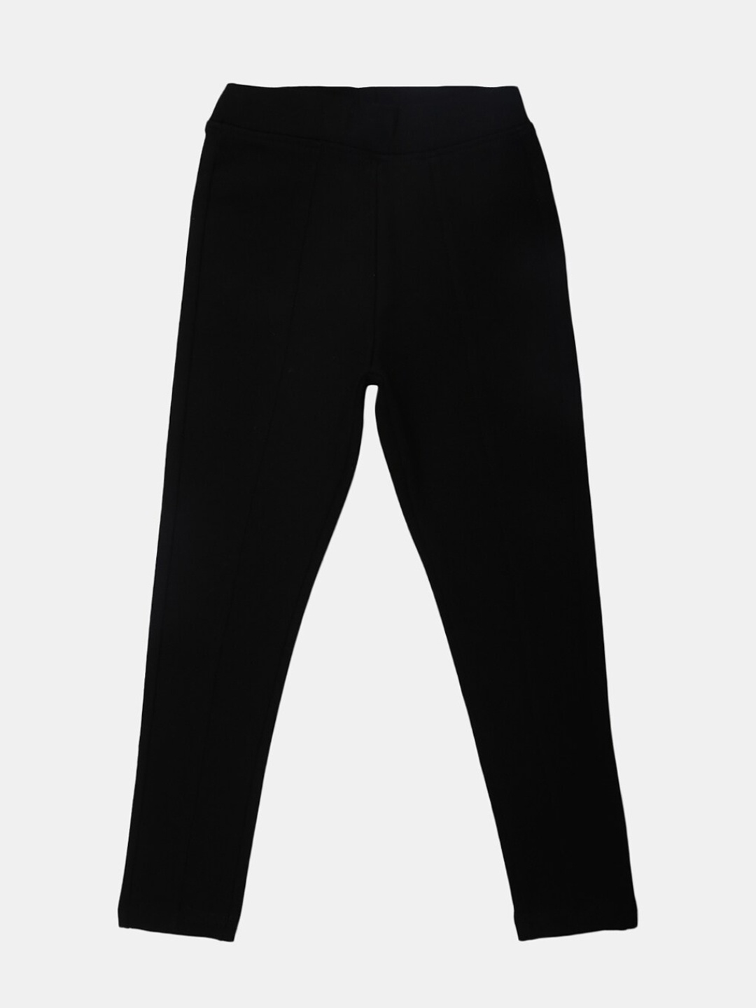 

V-Mart Girls Regular Fit Slip-On Jeggings, Black